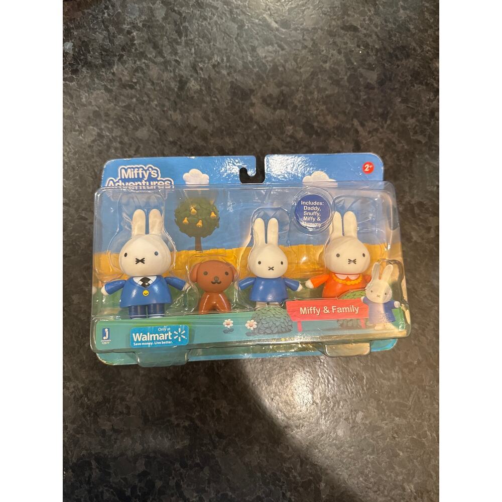 RARE Miffy’s Adventures Big & Small Miffy Family Walmart Exclusive Jazwares NEW - Picture 2 of 5